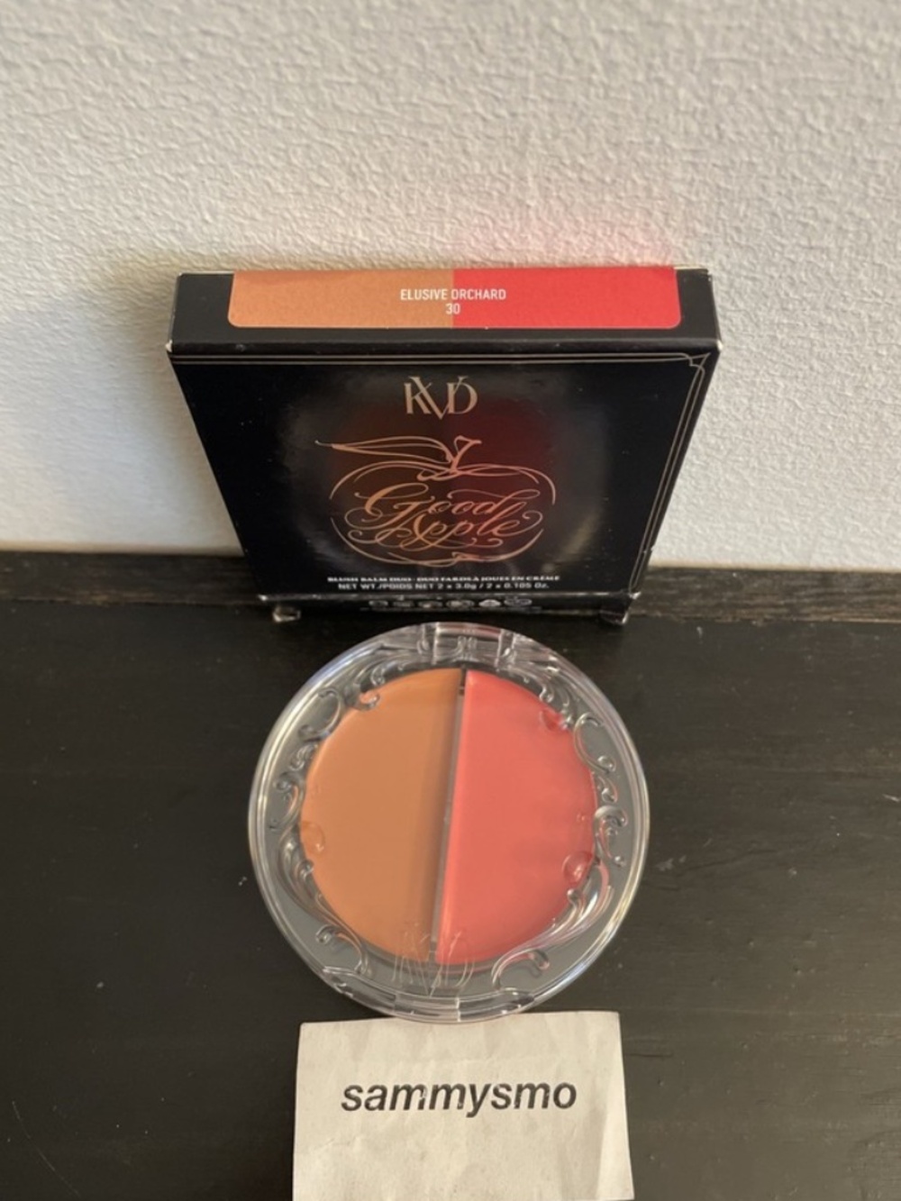 KVD Beauty Good Apple Blush Balm Duo, Elusive Orchard 30, 0.21 oz